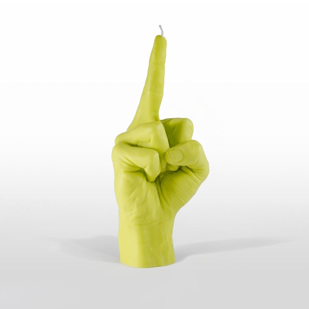 Fuck You Candle, Middle Finger Candle, Hand Gesture Candle