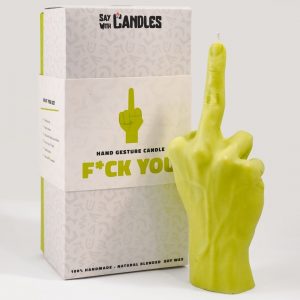 CANDLE HAND F*CK YOU パープル skvorc-info.hr